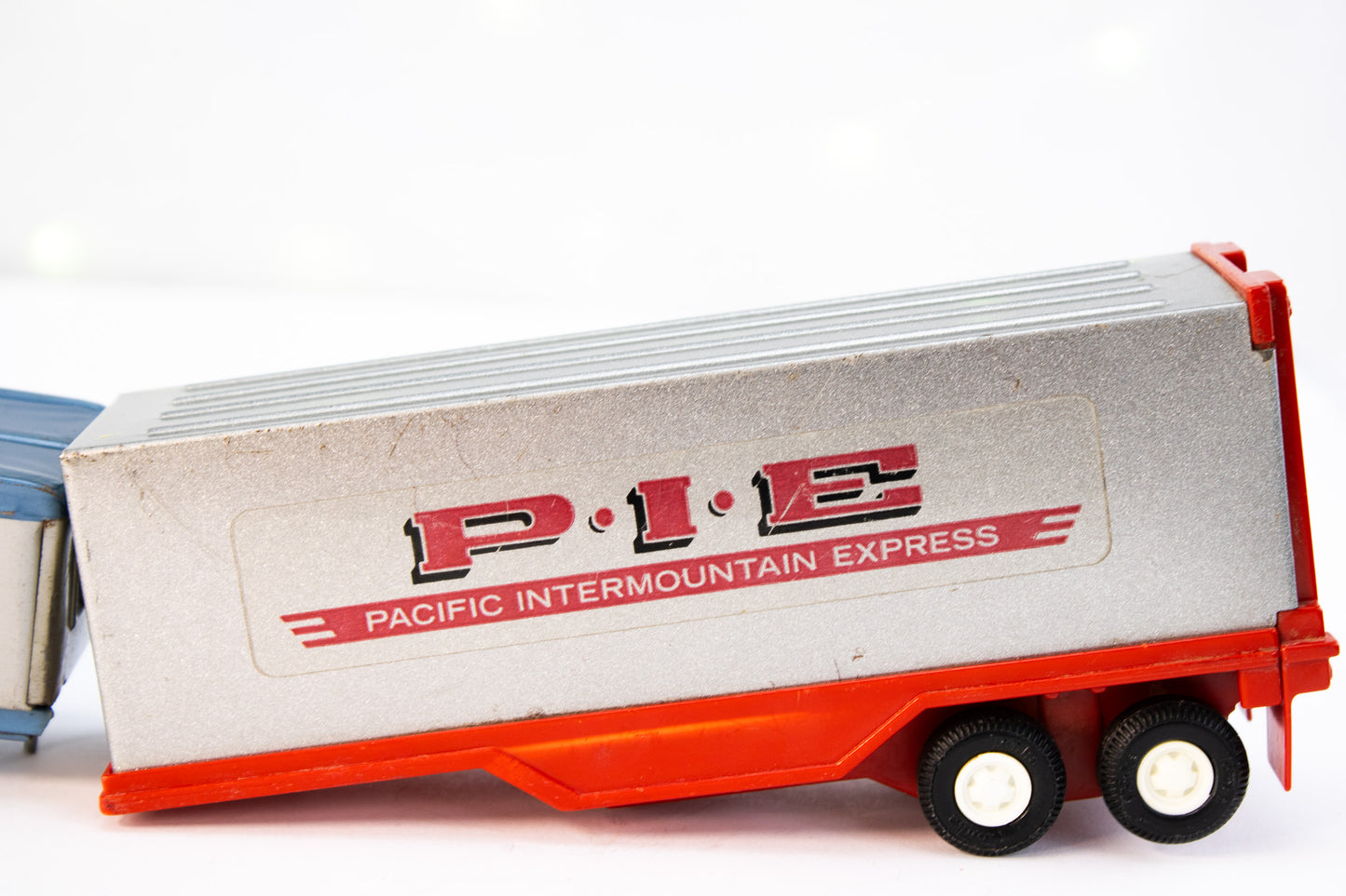 Vintage Toy Truck Trailer Lot | Tonka, Produce Van & Mid-Century Tin Haulers