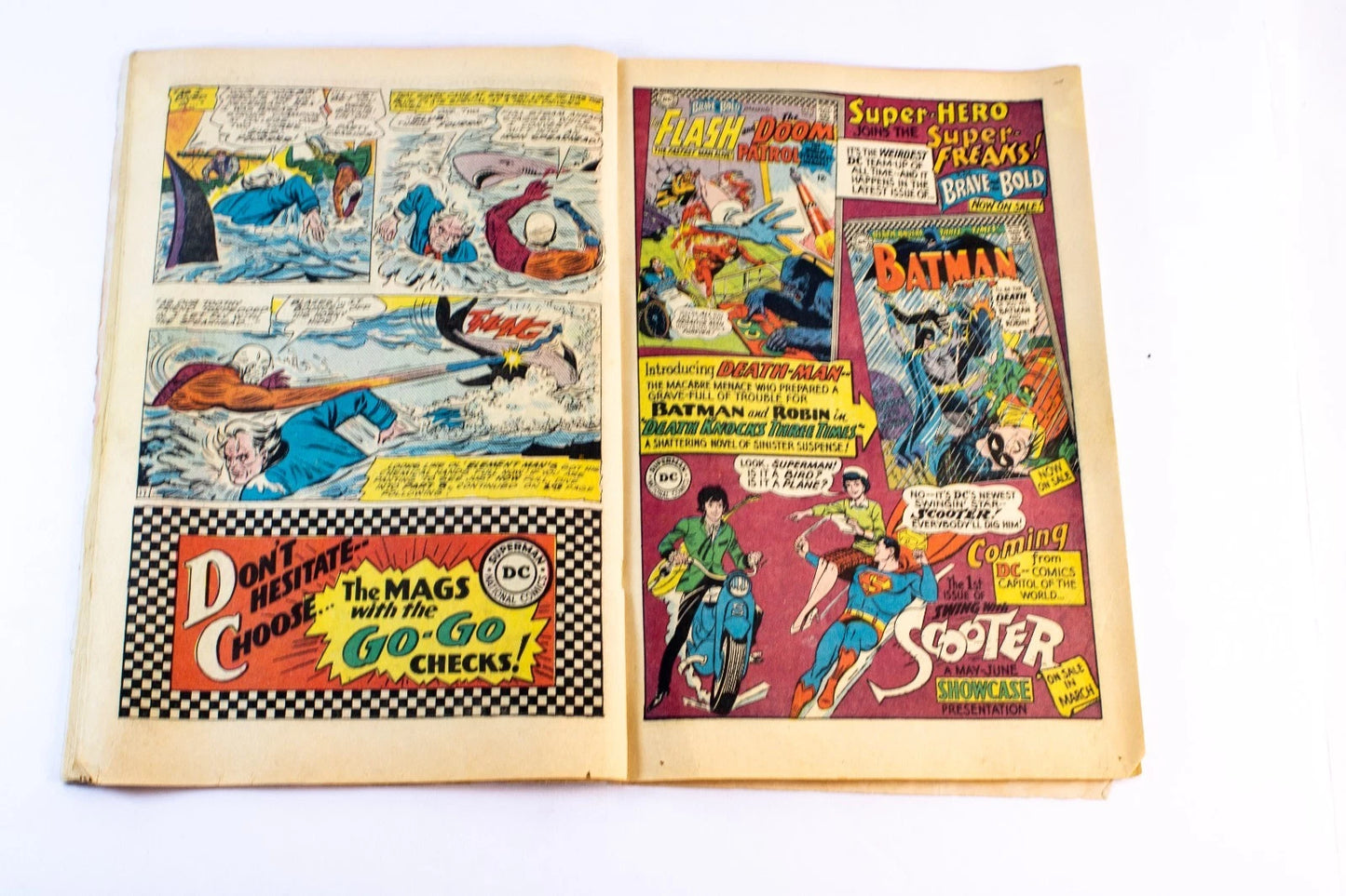 Silver Age DC Comic! Metamorpho, The Element Man #6 – “Never Bet Against..."