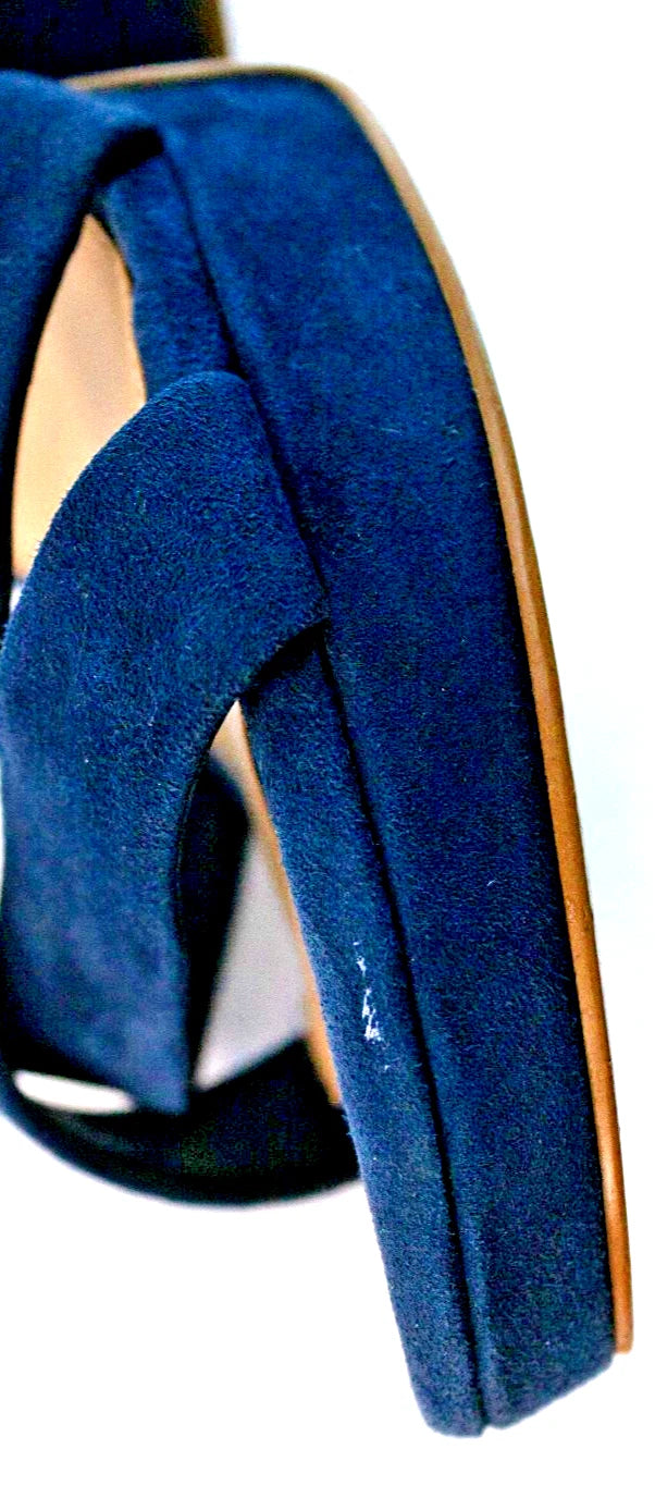 💙 Step Up in Navy – Gianni Bini Block Heel Sandals - 8M💙