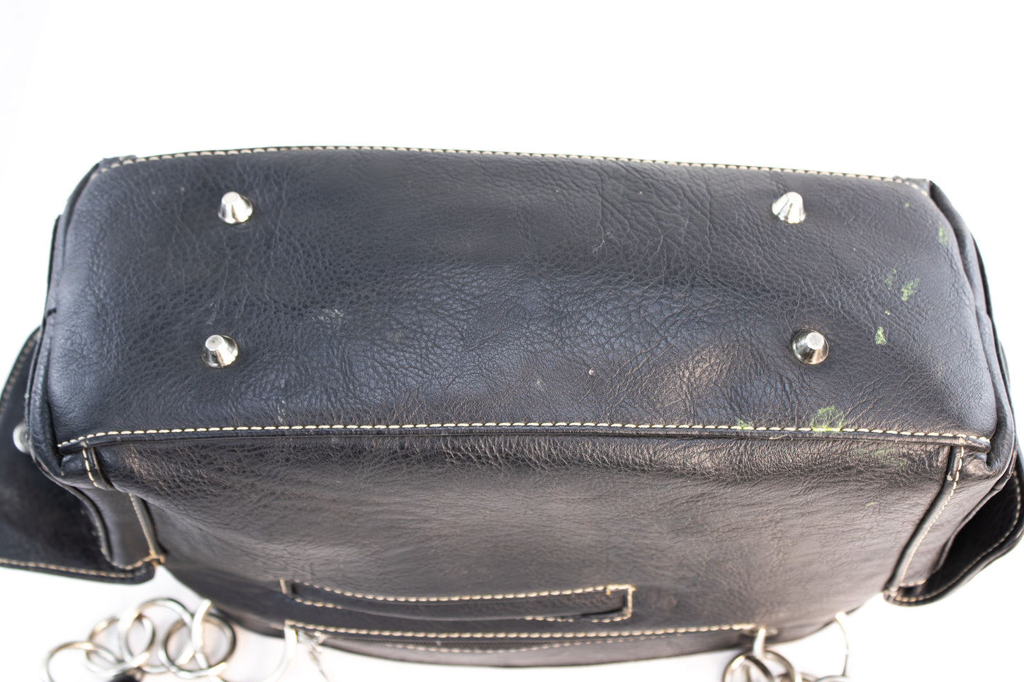 American Bling Black Western Conceal Carry Purse with Rhinestone Concho