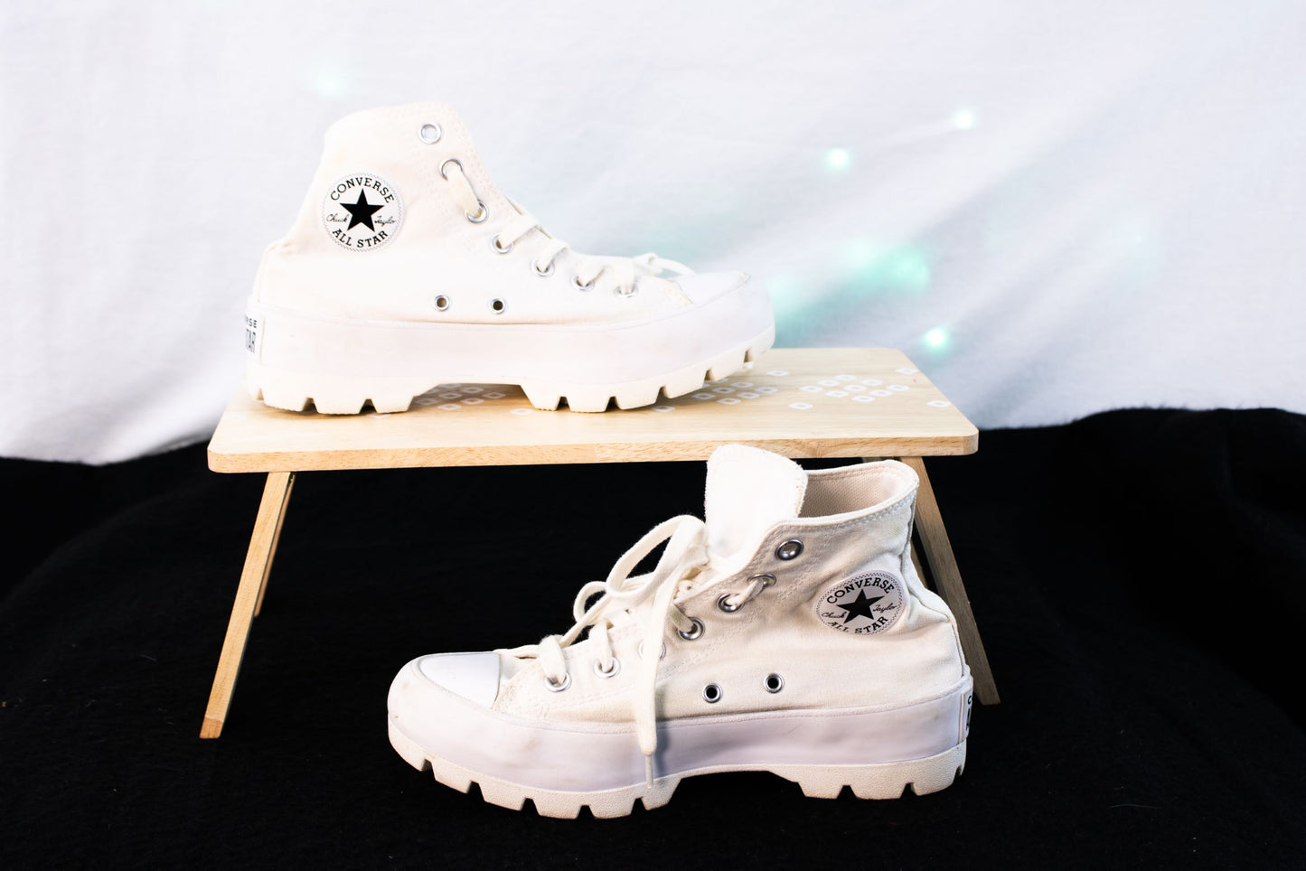 Converse Chuck Taylor All Star Lugged Hi White Womens 6 EU 36.5