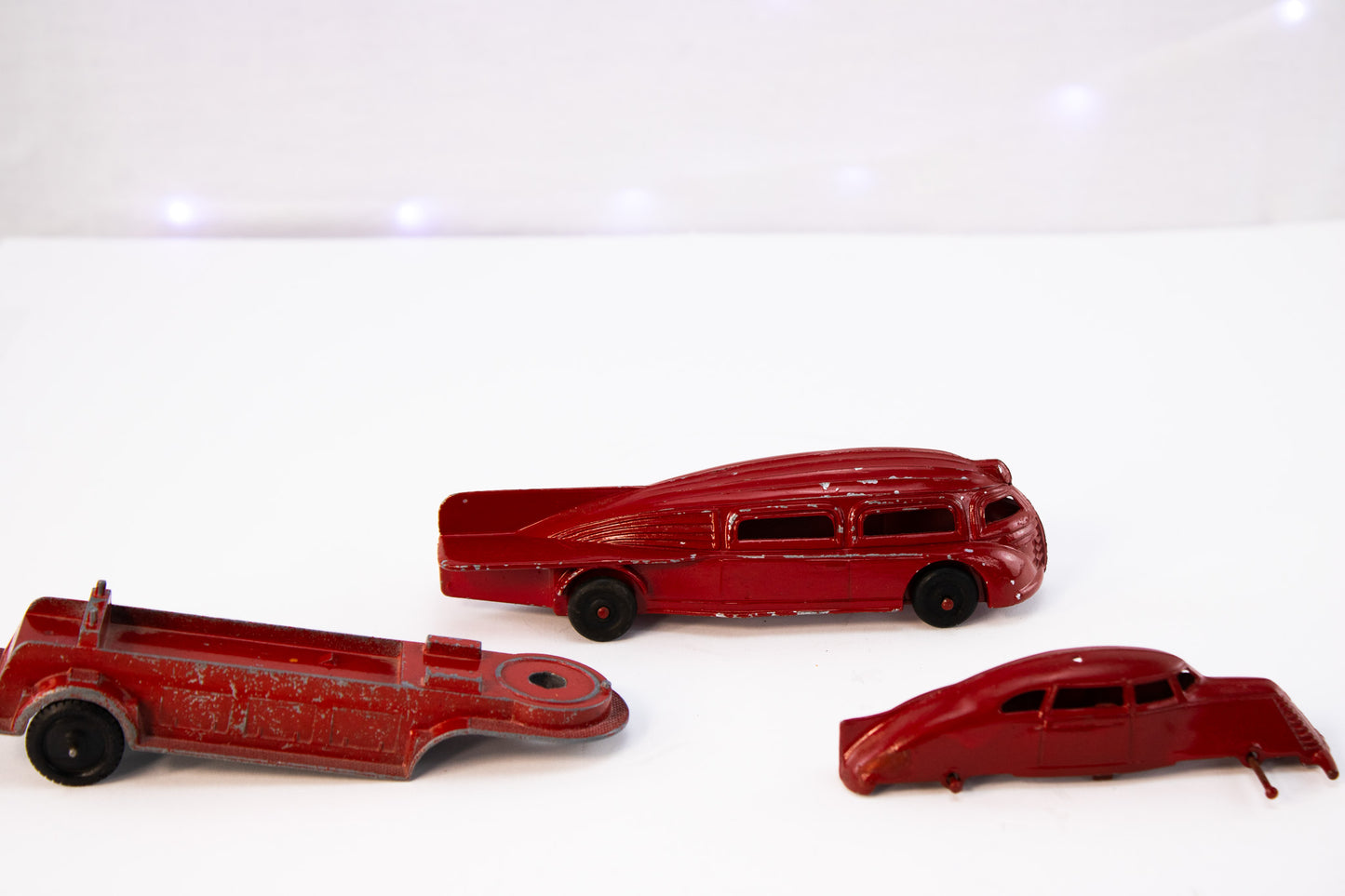 Antique Tootsietoy Die-Cast Car Parts Lot | 1930s–40s American Toy Bodies