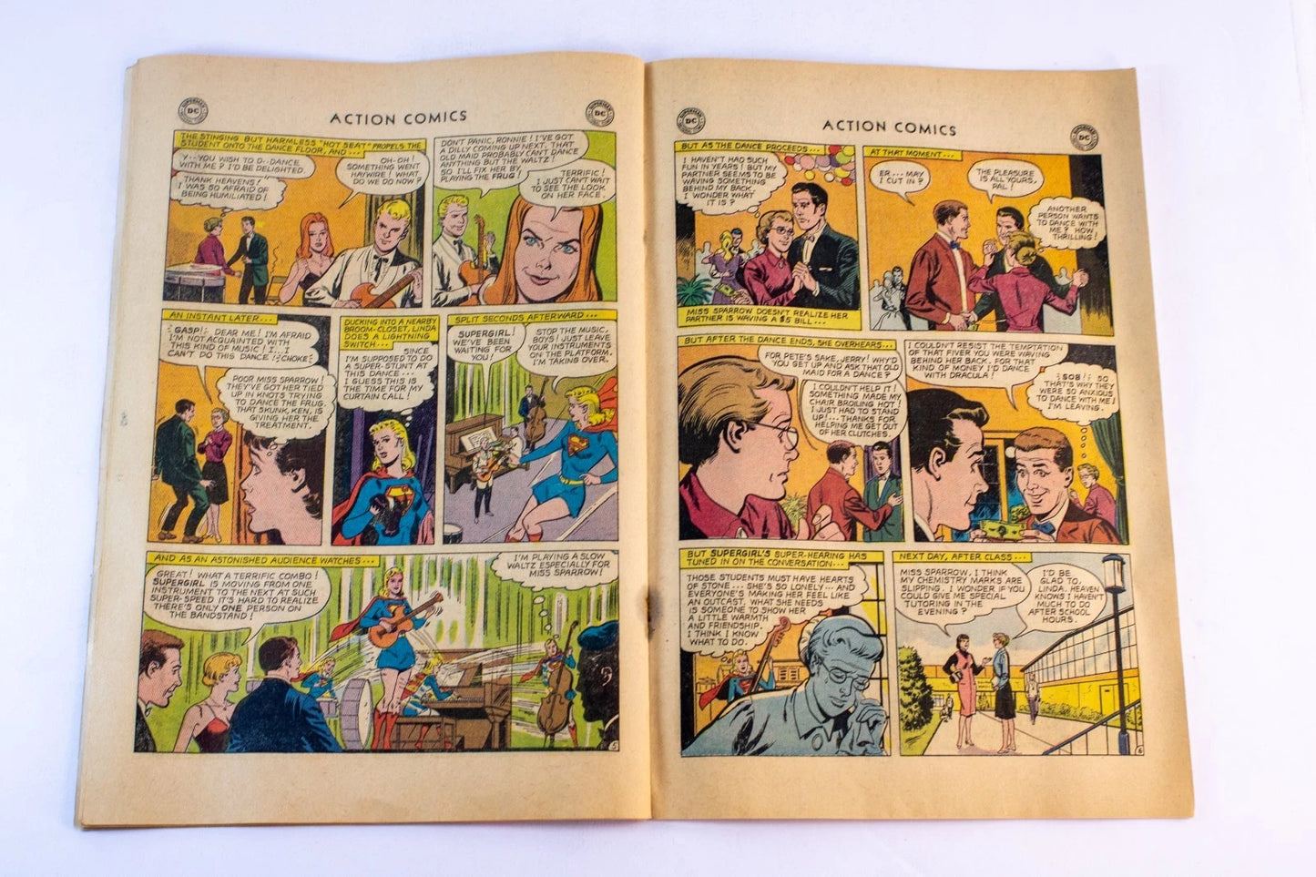 1965 Action Comics #325 – The Skyscraper Superman! – DC Silver Age Comic 12¢