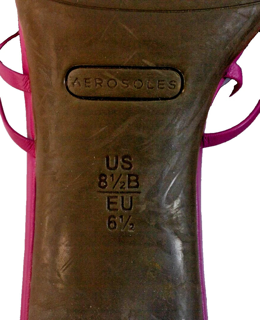 🌸 Pretty in Pink – Aerosoles Bow Heels (Size 8.5B / EU 39 / UK 6.5 / AU 7.5)