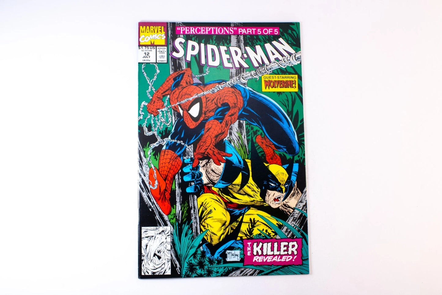 ✨ VINTAGE MARVEL COMIC GEM! ✨ Spider-Man #12 (Vol. 1, July 1991) Todd McFarlane