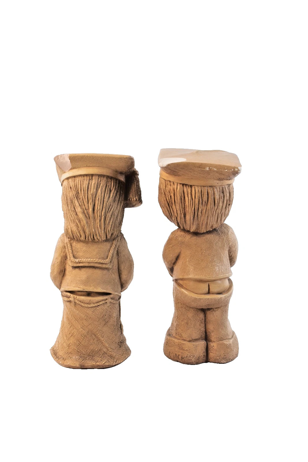 🎓 Fanny Kins “Wise Gal” & “Wise Guy” Graduation Figurine Set – 1970s Resin