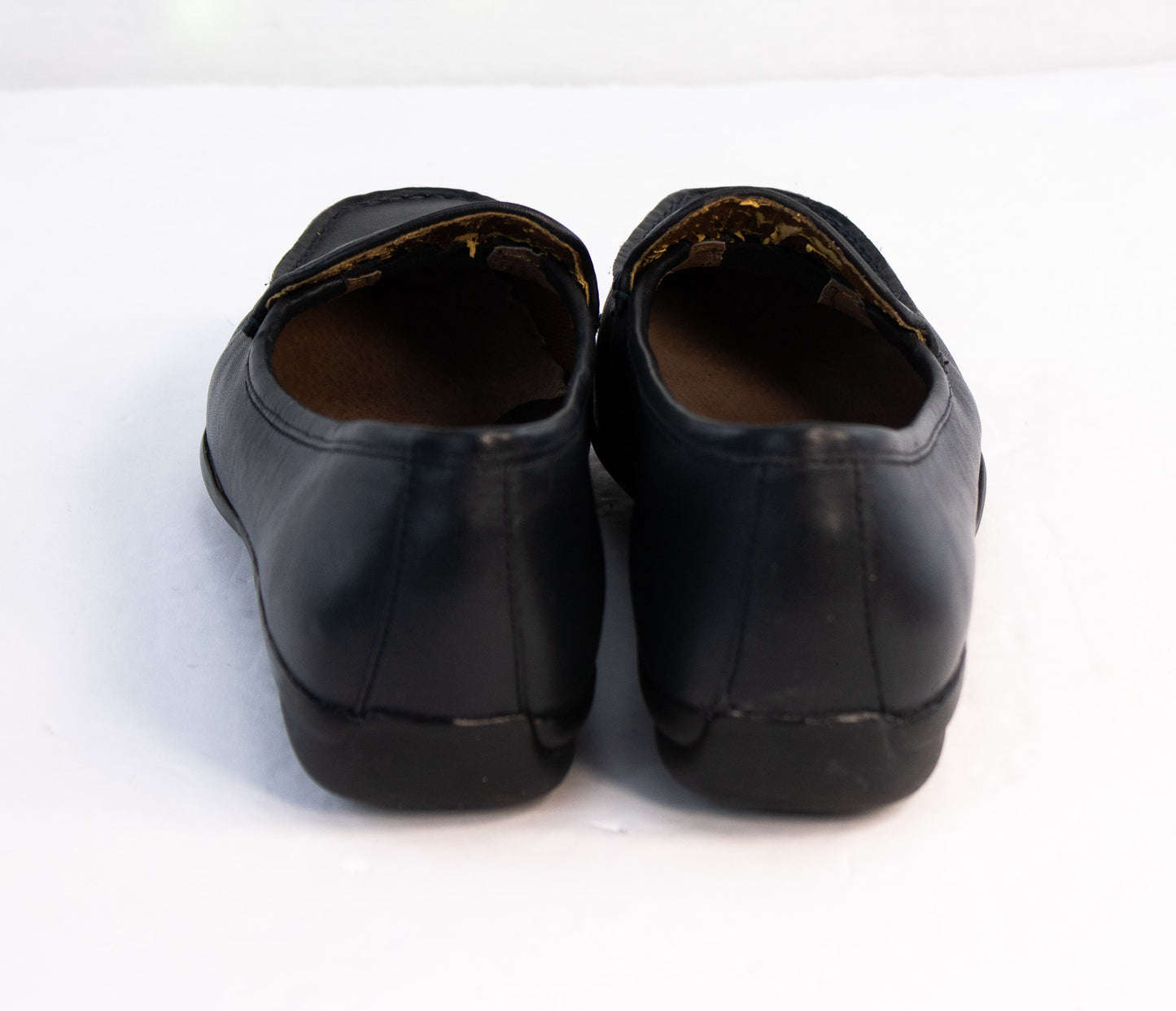 Hush Puppies Black Leather Loafers Women’s 7.5 – WaveReflex Comfort