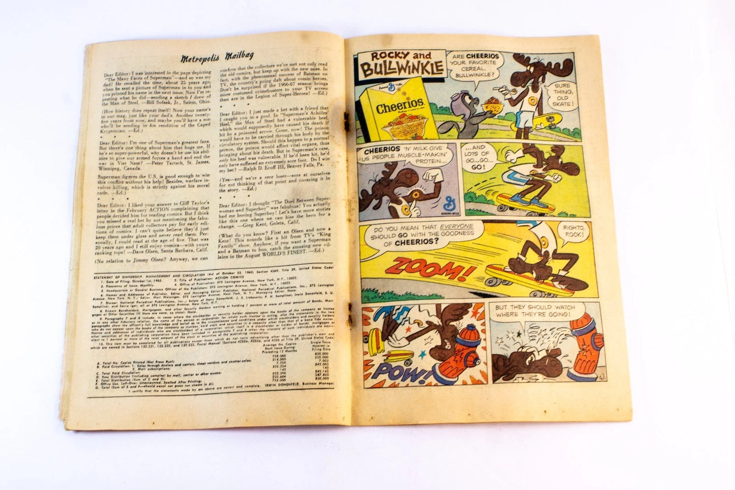 Action Comics #338 (1966, DC) — Silver Age Superman vs. Muto the Monarch of ...