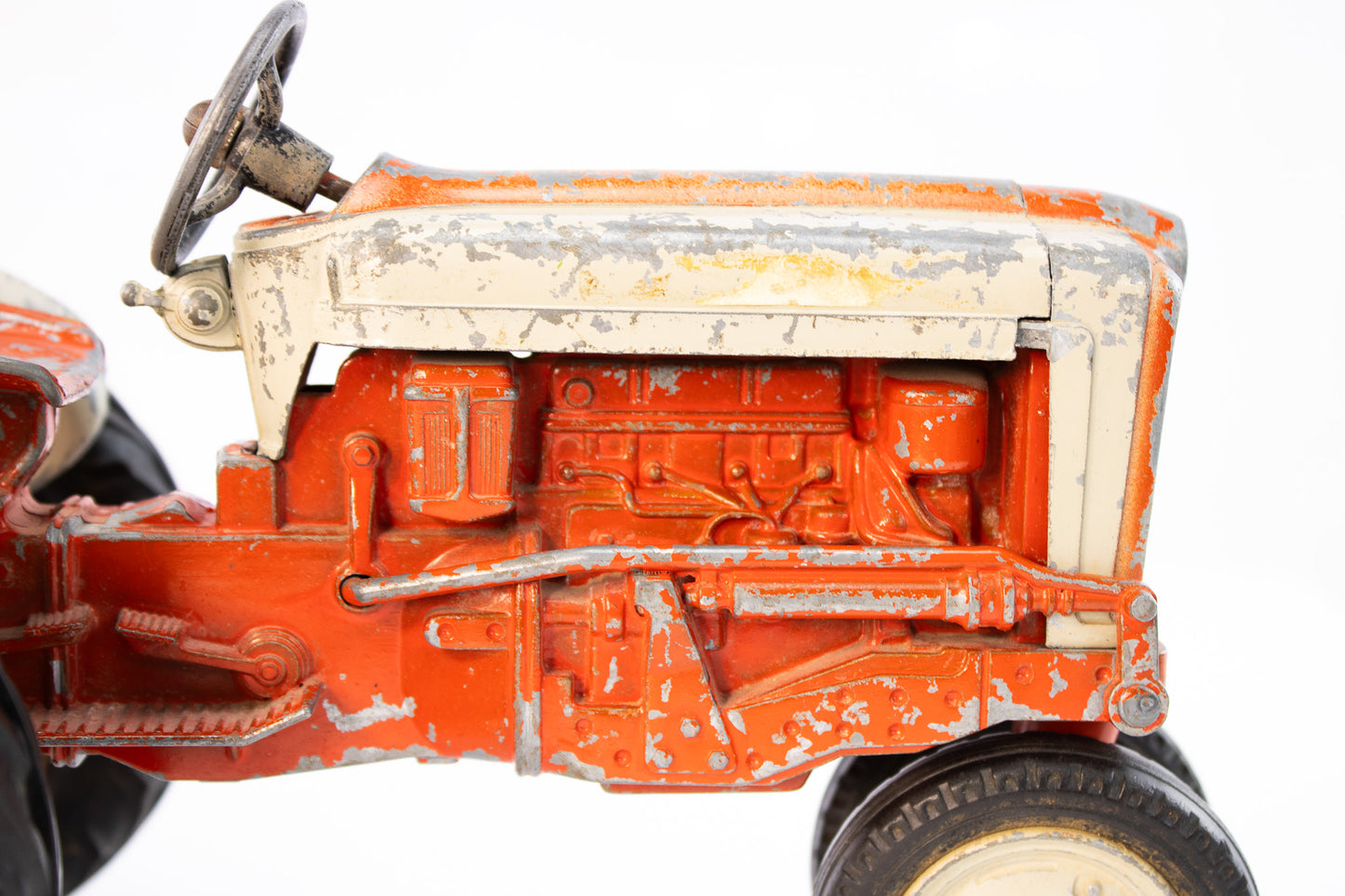 Vintage Hubley Cast Iron Ford Tractor Toy | 1940s Farm Collectible