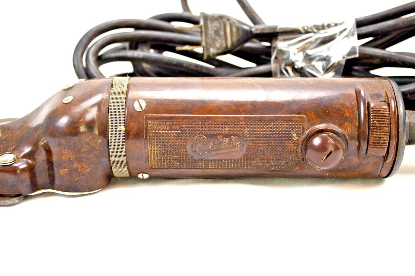 Vintage Oster A4 Animal Clipper – 60W USA – Bakelite Body – Farm Grooming Tool