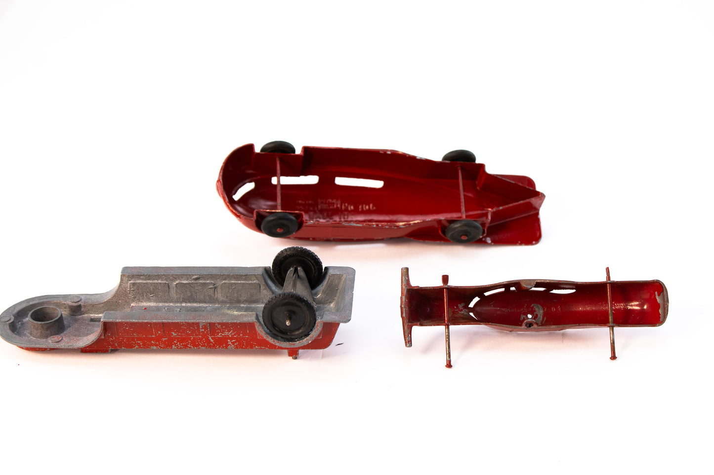 Antique Tootsietoy Die-Cast Car Parts Lot | 1930s–40s American Toy Bodies