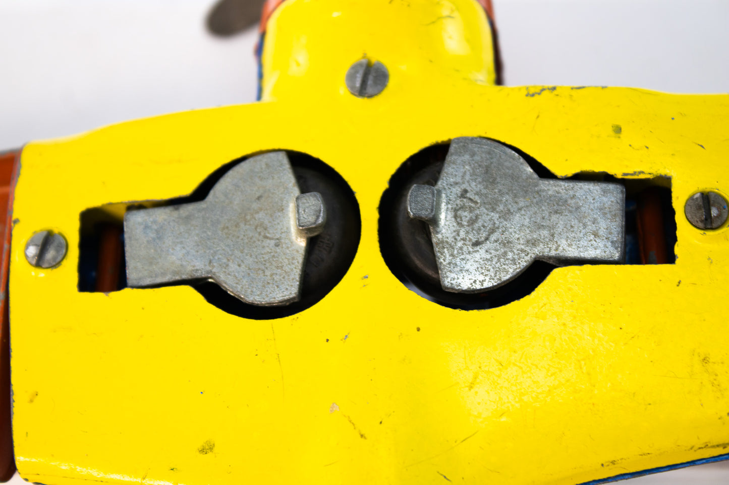 Vintage Hubley Tin Toy Airplane | USA Made Metal Toy