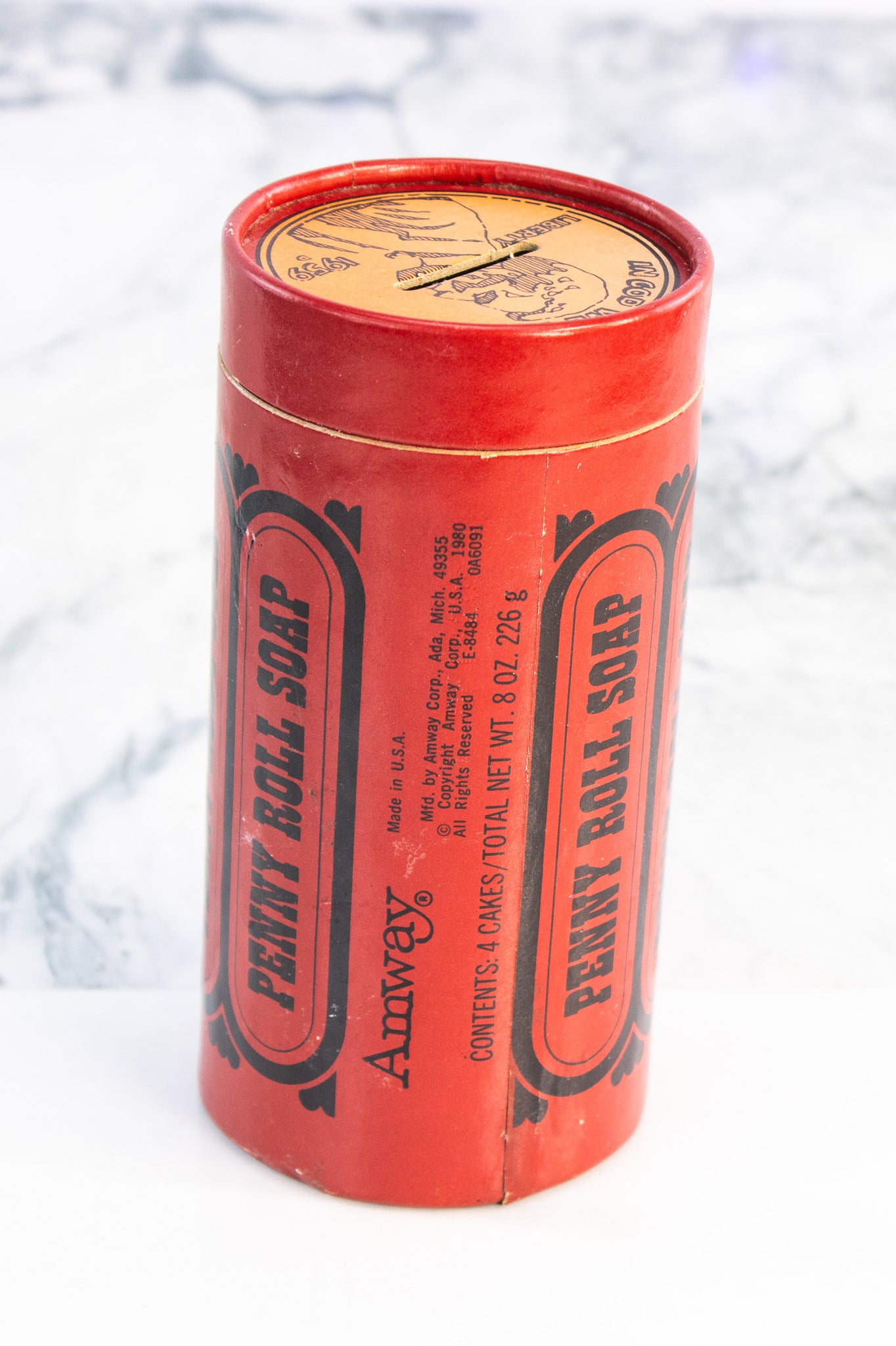 Vintage Americana Collector Bundle, Coin Banks, Pioneer Village Souvenir, Amway Penny Roll Soap