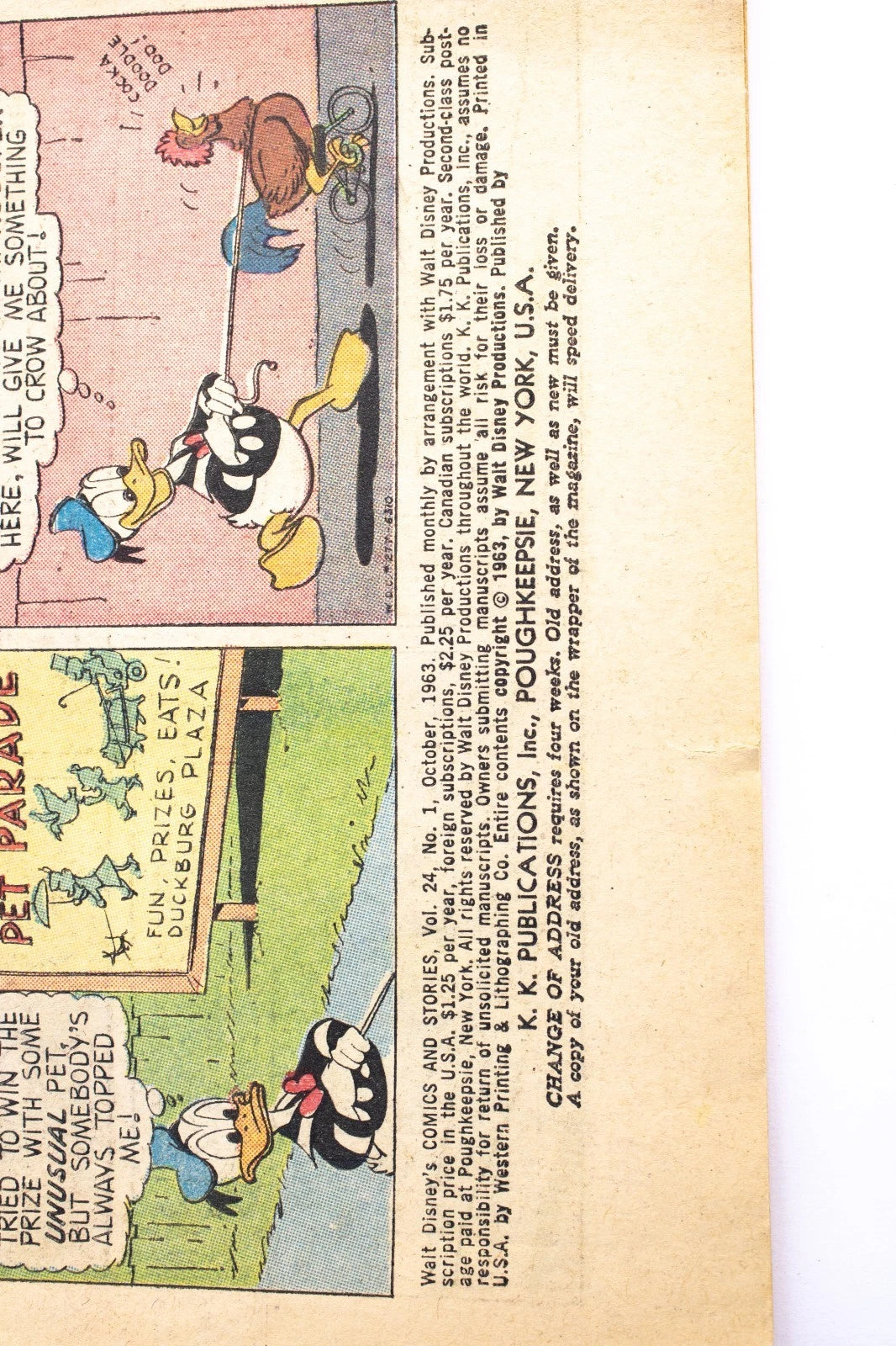 Lot of 7 Vintage Disney Comics – Dell & Gold Key 1959–68 – Mickey, Donald, Goofy