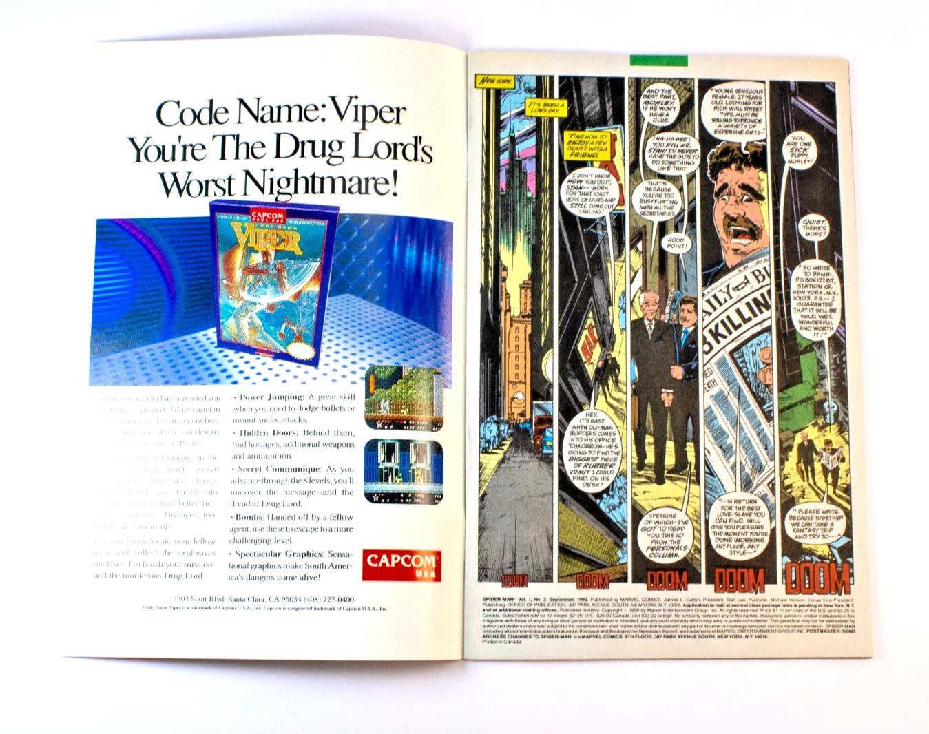 Spider-Man #2 (1990, Marvel) Torment Part 2 of 5 — “Blood Lust of the Lizard!”