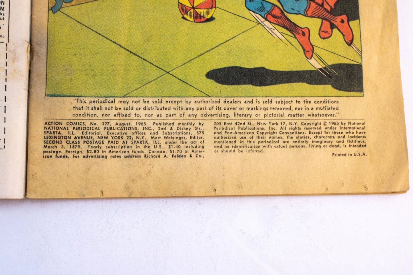 Vintage Superman & Action Comics Lot – 3 Issues (1960s Silver Age DC Comics) –