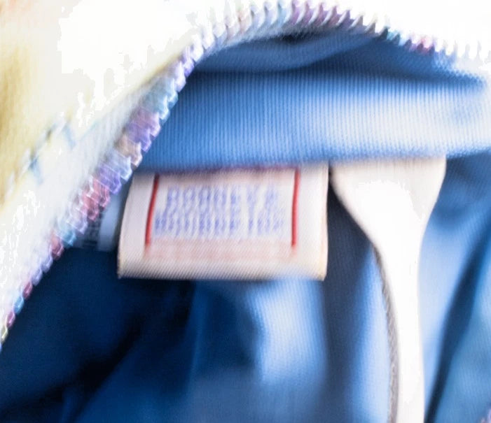 Dooney & Bourke Yellow Rainbow “DB” Shoulder Bag + Wristlet Set