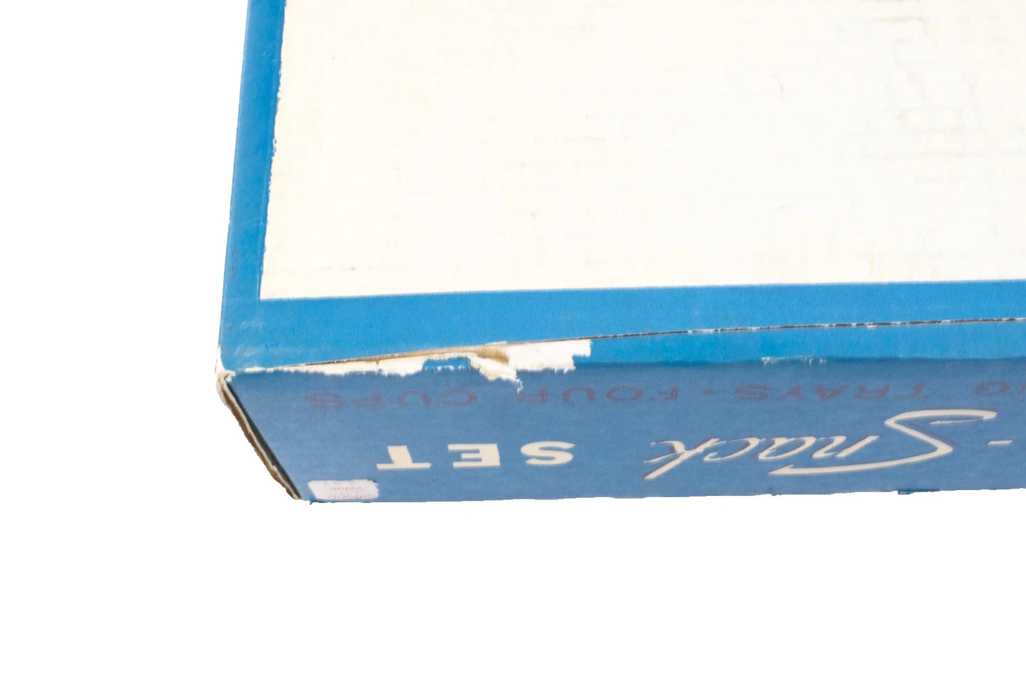 Vintage Anchor Hocking Serva-Snack Set – Original Box, 1950s Glass Hostess Set,