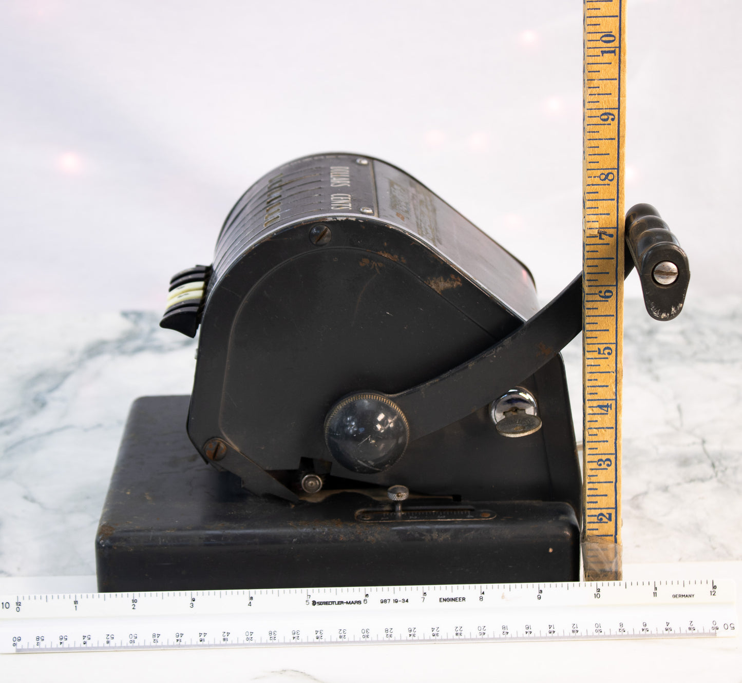 Vintage Paymaster X-900 Mechanical Price Calculator | Industrial Counter Machine