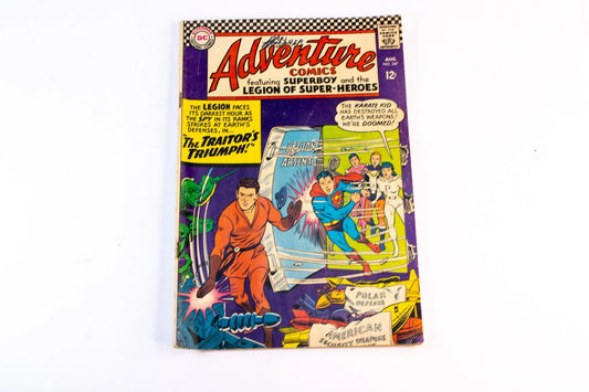 Adventure Comics #347 (Aug 1966, DC) – 1st Karate Kid – Legion of Super-Heroes